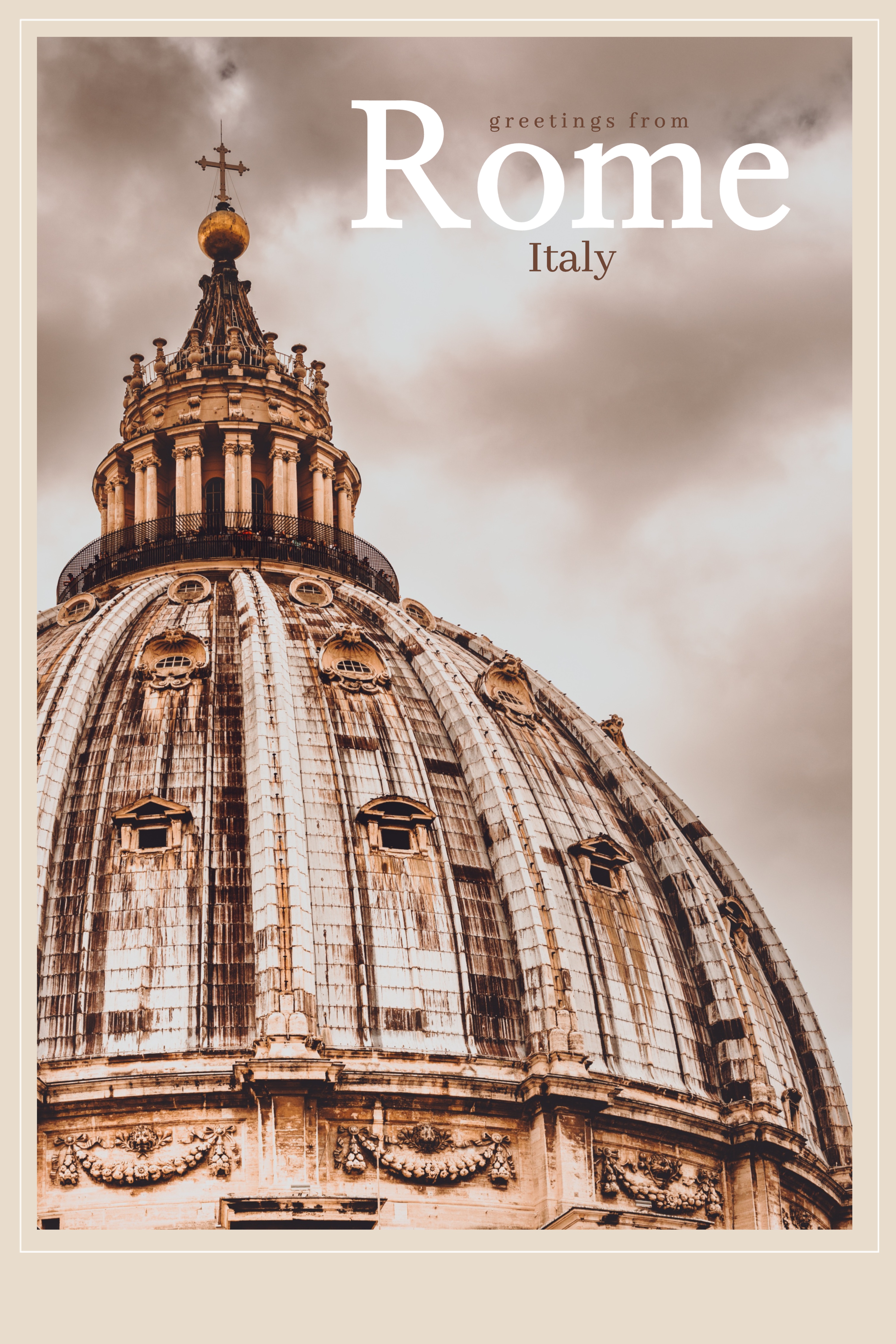 Rome Greeting Card