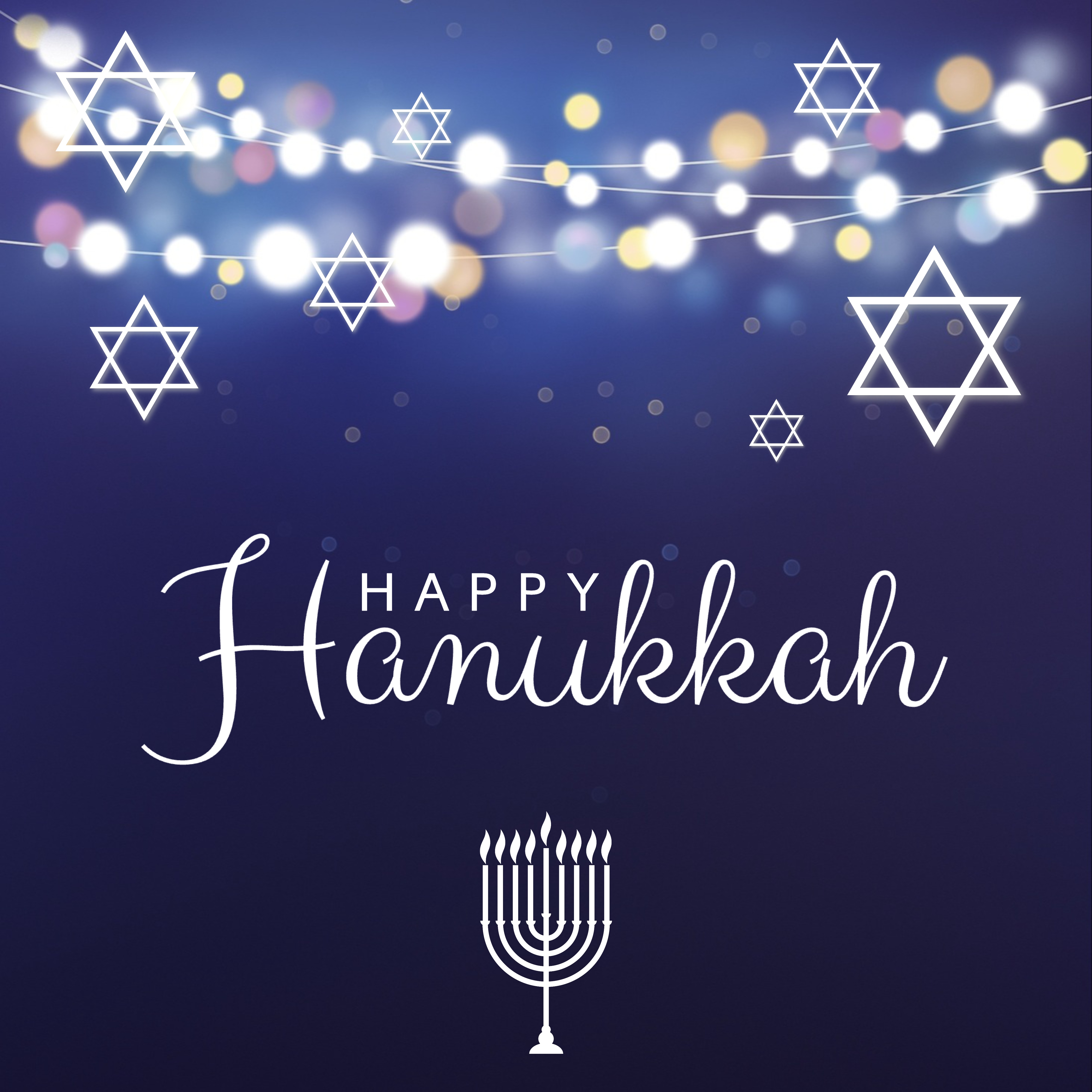 Holiday Hannukkah Card